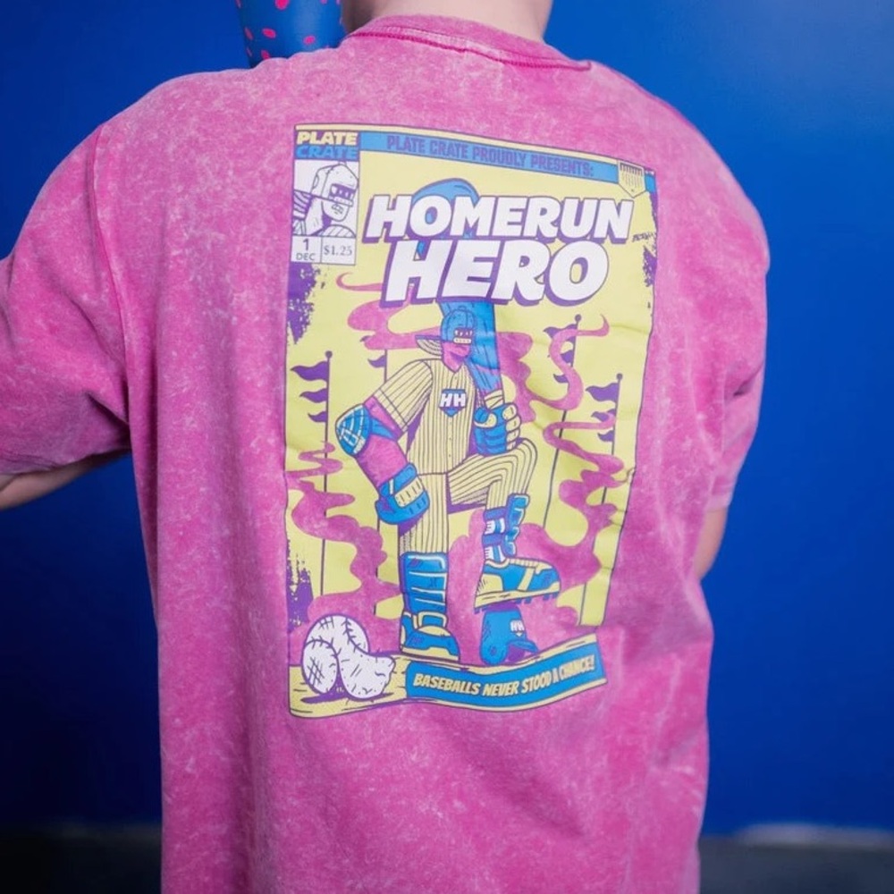 Plate Crate Home-Run Hero Graphic Tee